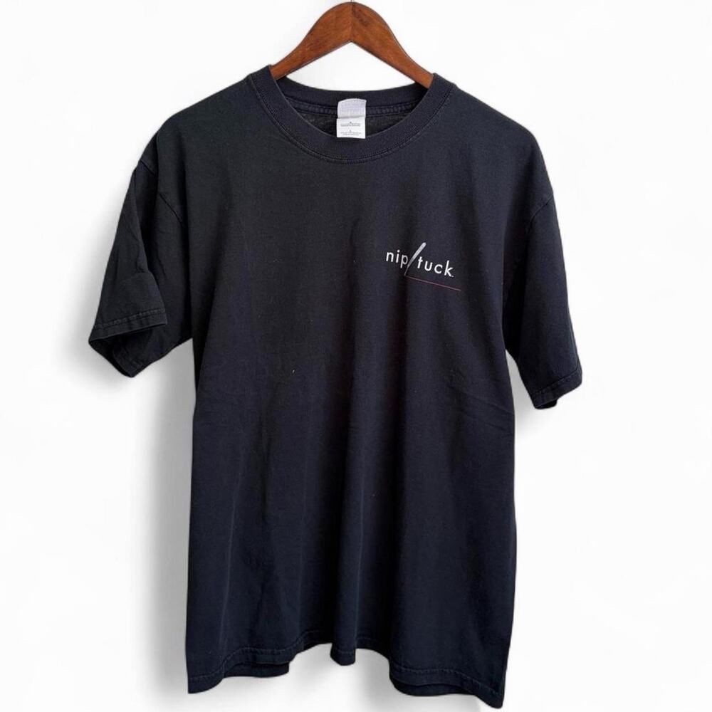 Vintage Nip/Tuck Season 1 FX TV Mens L Promotional Crew Rare Tee